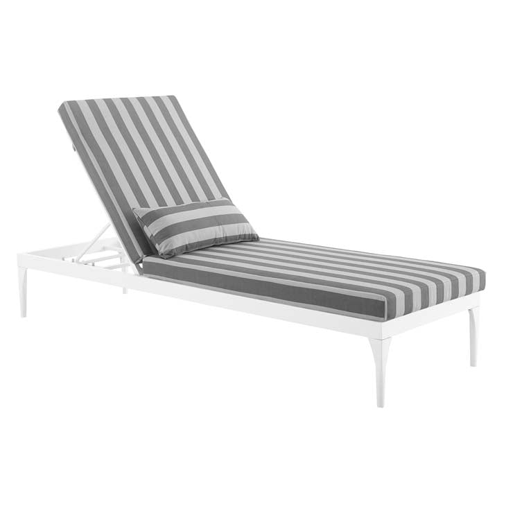 Perspective Cushion Outdoor Patio Chaise Lounge Chair - living-essentials